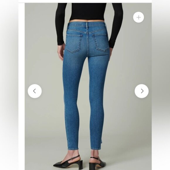 Joe’s Jeans THE CHARLIE High Rise Waist Skinny Ankle Zip Fly Pocket Blue Pant 29 - Picture 9 of 16